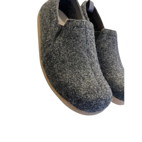 Sanita Unisex Wool Clog Slippers Charcoal Size 41 - Picture 4 of 7